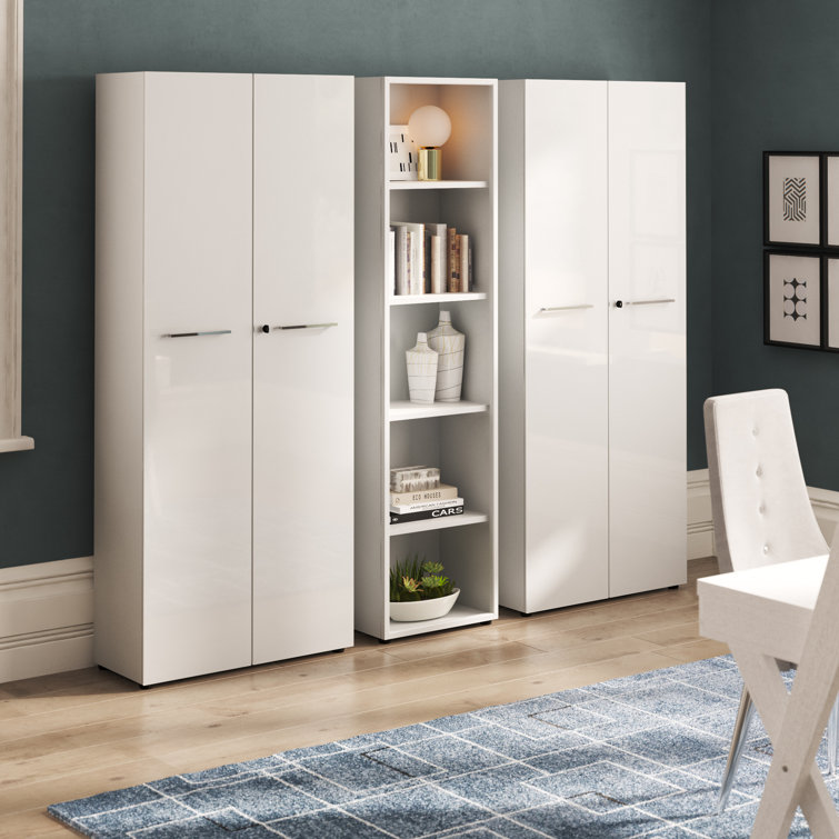ClearAmbient 3-tlg. Aufbewahrungsschränke-Set | Wayfair.de